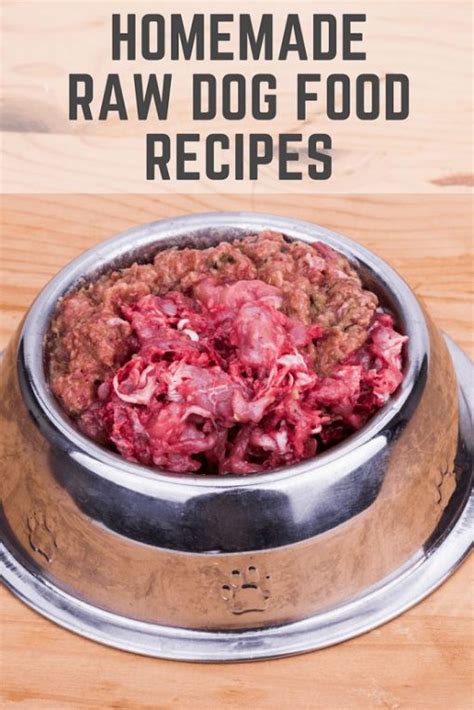 raw dog food recipes for pitbulls